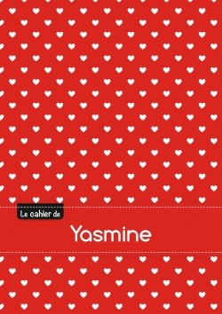 Picture of CAHIER YASMINE BLANC,96P,A5 PETITSCoeURS