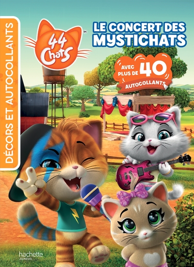Image de 44 Chats - Décors et autocollants - Le concert des Mystichats