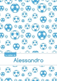 Picture of Le cahier d'Alessandro - Blanc, 96p, A5 - Football Marseille