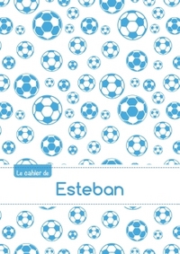 Picture of Le cahier d'Esteban - Petits carreaux, 96p, A5 - Football Marseille