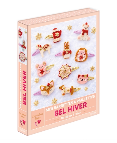 Picture of Mes barrettes à paillettes bel hiver - coffret avec accessoires