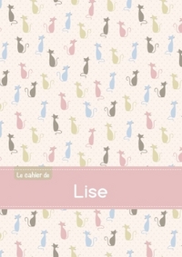 Picture of Le cahier de Lise - Séyès, 96p, A5 - Chats