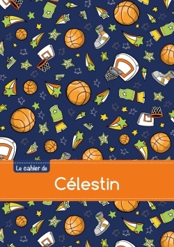 Picture of Le cahier de Célestin - Blanc, 96p, A5 - Basketball