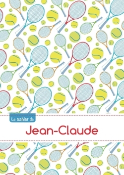 Image de Le cahier de Jean-Claude - Petits carreaux, 96p, A5 - Tennis
