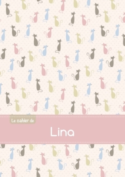 Picture of Le cahier de Lina - Séyès, 96p, A5 - Chats