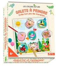 Image de GALETS A PEINDRE CREE TON JEU DE MORPION