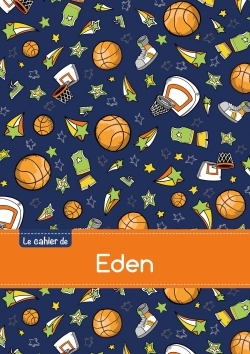 Picture of Le cahier d'Eden - Blanc, 96p, A5 - Basketball