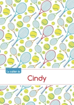 Image de Le cahier de Cindy - Séyès, 96p, A5 - Tennis