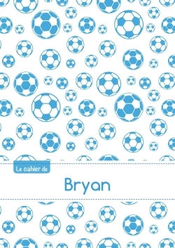 Picture of Le cahier de Bryan - Petits carreaux, 96p, A5 - Football Marseille