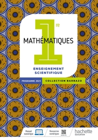 Picture of Barbazo - Mathématiques Enseignement Scientifique 1re - Livre élève - Ed. 2023