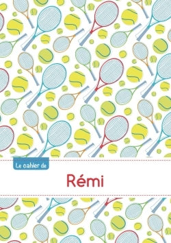 Image de CAHIER REMI PTSCX,96P,A5 TENNIS