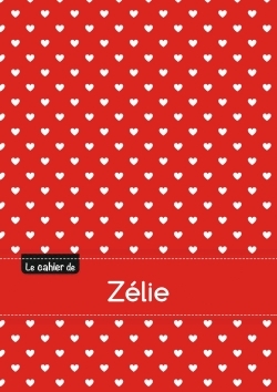 Picture of CAHIER ZELIE PTSCX,96P,A5 PETITSCoeURS