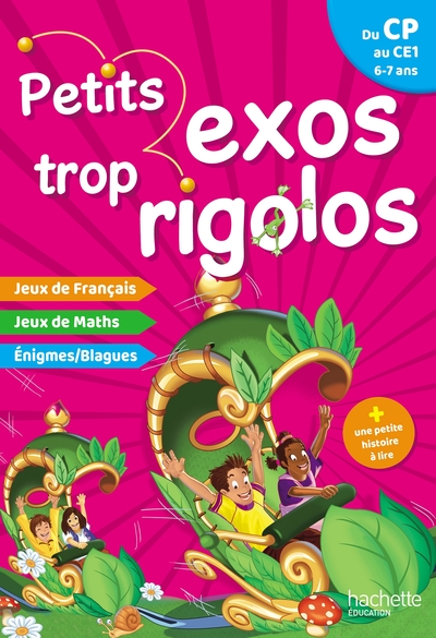 Picture of Petits exos trop rigolos - Du CP au CE1 - Cahier de vacances 2024