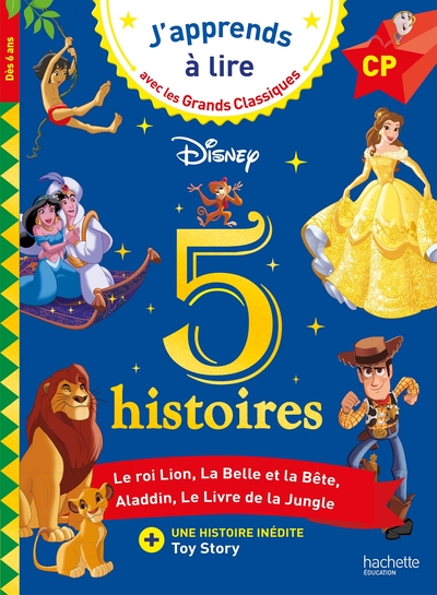 Picture of Disney - 5 histoires - CP niveaux 1, 2, 3