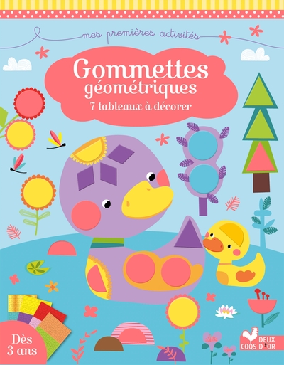 Image de Gommettes géométriques - pochette avec accessoires