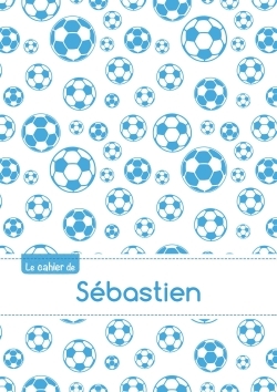 Image de CAHIER SEBASTIEN BLANC,96P,A5 FOOTBALLMARSEILLE