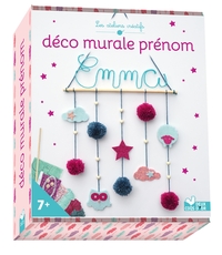 Image de Déco murale Prénom - coffret avec accessoires