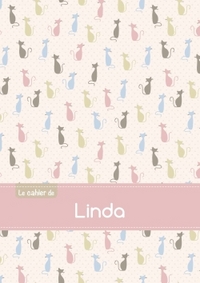 Picture of Le cahier de Linda - Séyès, 96p, A5 - Chats