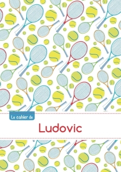 Image de CAHIER LUDOVIC PTSCX,96P,A5 TENNIS