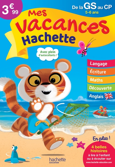 Picture of Mes Vacances Hachette - De la Grande Section au CP - Cahier de vacances 2022