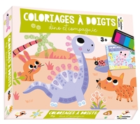 Image de Coloriages à doigts dino et compagnie