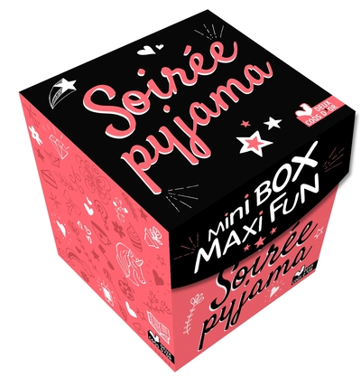 Picture of Mini box maxi fun soirée pyjama - boîte avec cartes