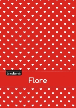 Picture of Le cahier de Flore - Petits carreaux, 96p, A5 - Petits c urs