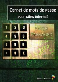 Picture of Carnet de mots de passe sites internet