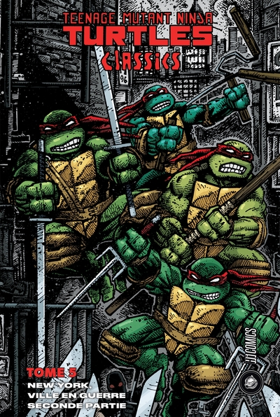Image de Les Tortues Ninja - TMNT Classics, T5 : New York, Ville en guerre, seconde partie