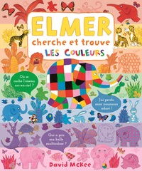 Picture of Elmer cherche et trouve - les couleurs