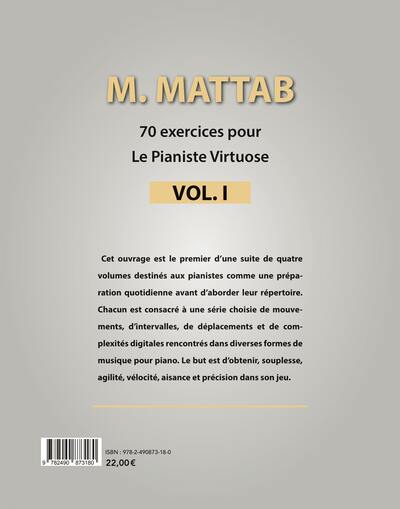 Picture of Mattab-Le Pianiste Virtuose, Vol.I