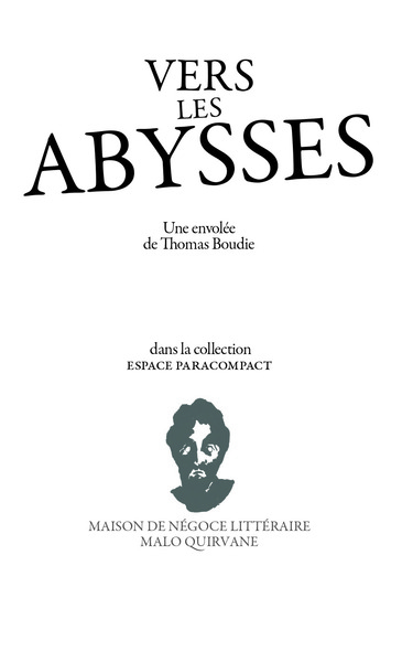 Picture of Vers les abysses