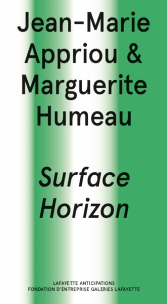 Image de JEAN-MARIE APPRIOU ET MARGUERITE HUMEAU, SURFACE HORIZON - FR/EN