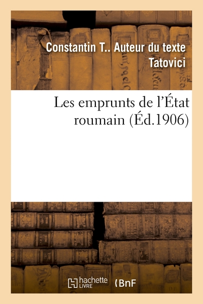 Picture of Les emprunts de l'État roumain