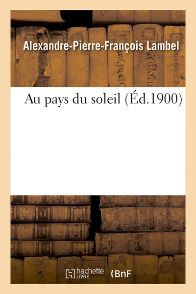 Picture of Au pays du soleil