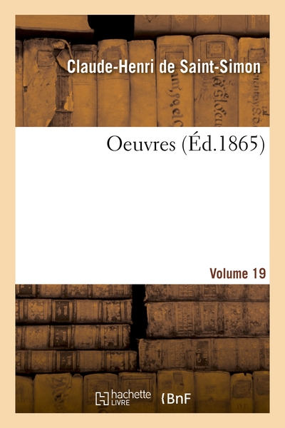Picture of Oeuvres. Volume 19