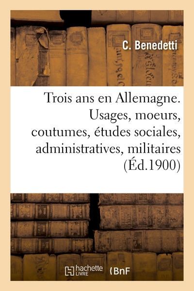 Picture of Trois ans en Allemagne