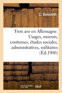 Picture of Trois ans en Allemagne