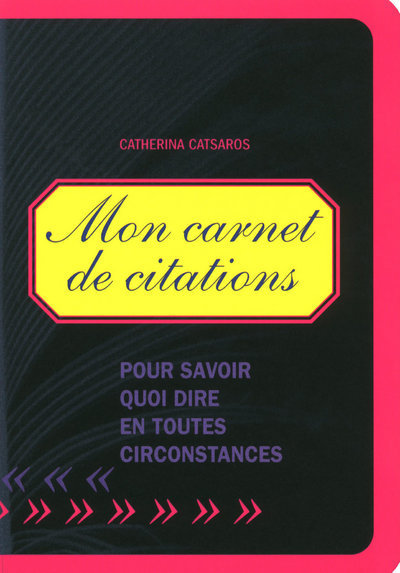 Image de Mon carnet de citations