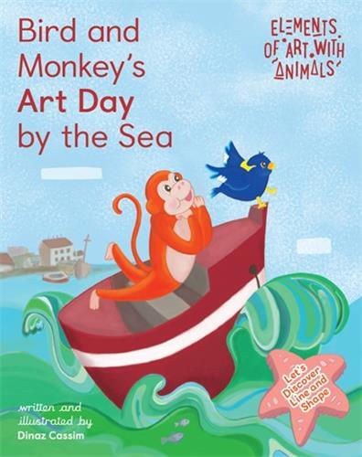 Picture of Birds and Monkey's Art Day by the Sea /anglais