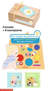 Picture of Colis 8 ex. + chevalet Mon imagier des petits bruits Milan 2023