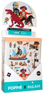 Image de Comptoir 25 ex. Poppik Miniposter-stickers Milan 2021