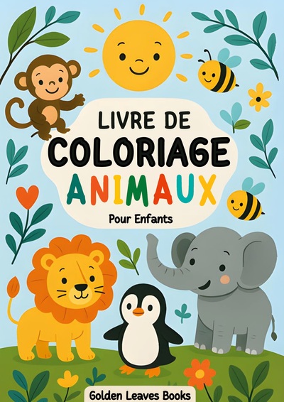 Picture of Livre de Coloriage Animaux pour Enfants