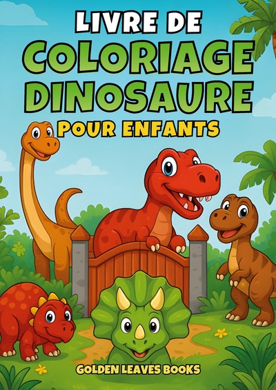 Picture of Livre de Coloriage Dinosaures pour Enfants