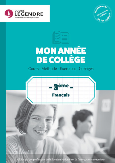 Picture of Mon année de français 3è : Cours, méthode, exercices, corrigés
