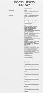 Picture of Do You Know Snow?