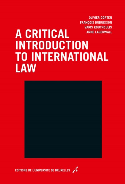 Picture of A critical introduction to international law