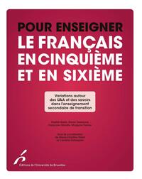 Picture of Pour enseigner le français en cinquième et en sixième