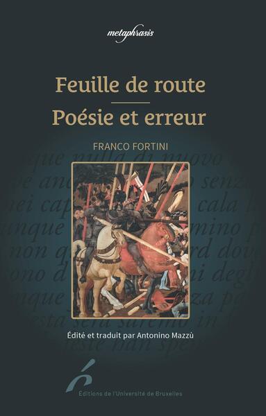 Picture of Feuille de route / Poésie et erreur