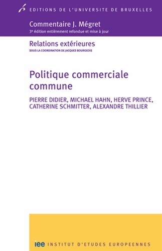 Picture of POLITIQUE COMMERCIALE COMMUNE. 3EME EDITION